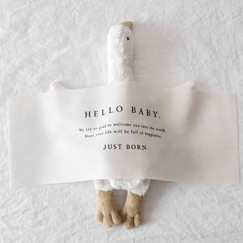 ハローベイビータペストリー　完成品 Hello Baby Tapestry - Just Born | ニューボーンフォト