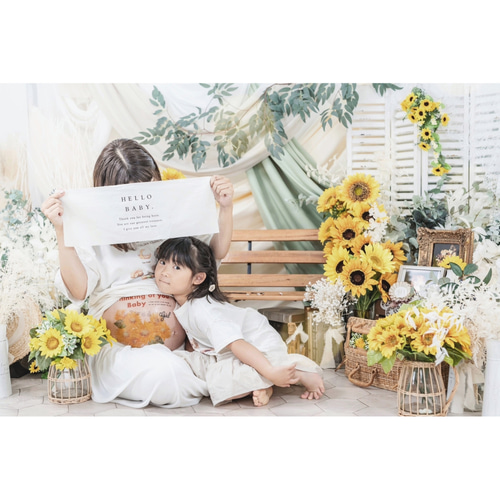 Hello Baby Tapestry | ニューボーンフォト | 誕生日