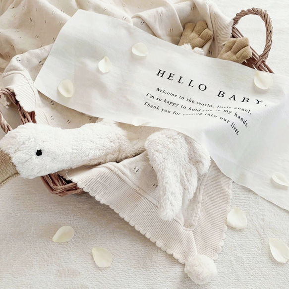ハローベイビータペストリー　完成品 Hello Baby Tapestry - Just Born | ニューボーンフォト