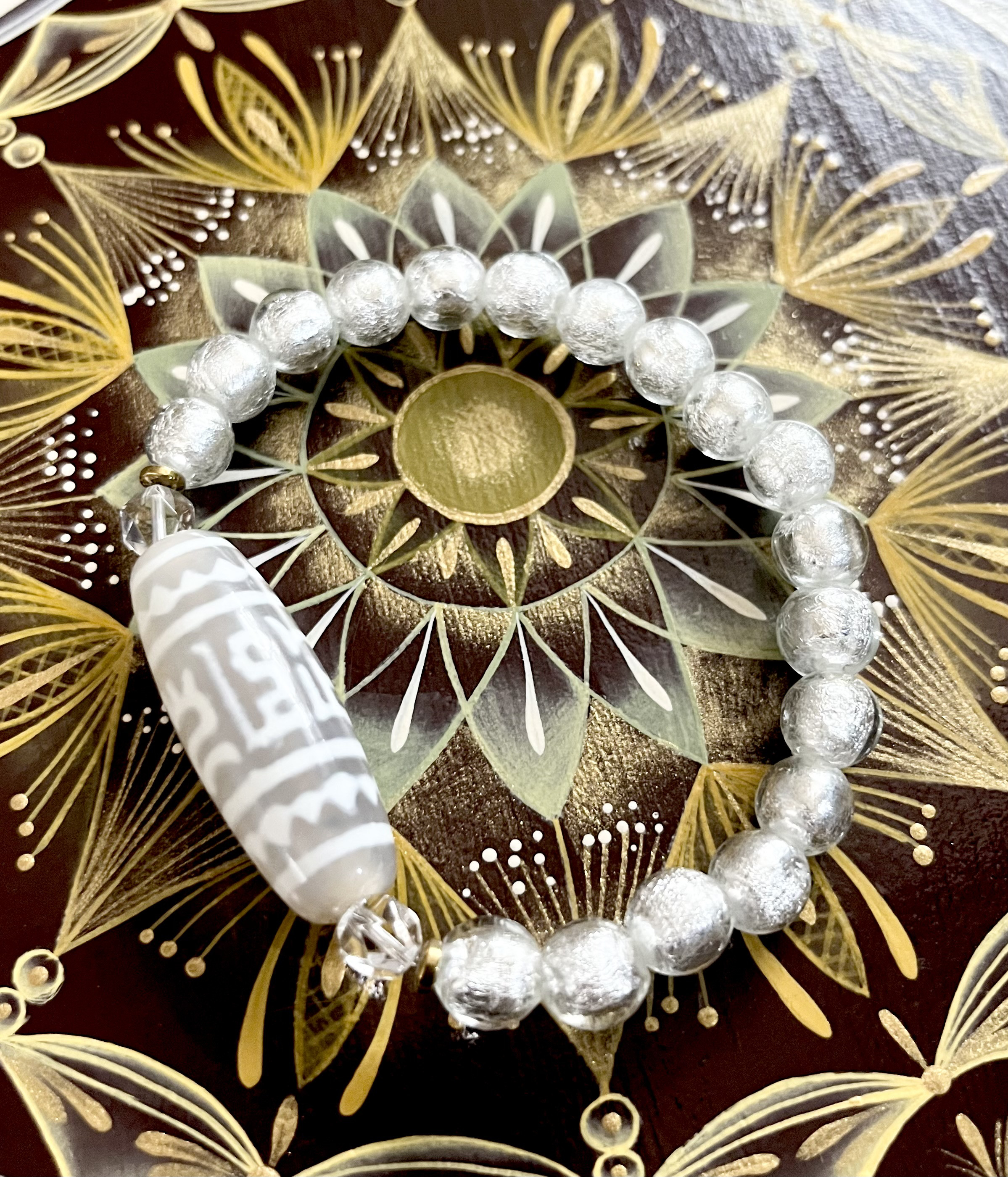 ☆開光　梵字天珠