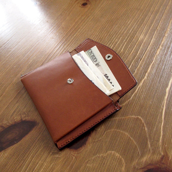 ミネルバボックス ミニ財布 小さい財布  革財布 キャッシュレス コンパクト マルチケース カードケース 9枚目の画像