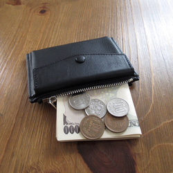 ミネルバボックス ミニ財布 小さい財布  革財布 キャッシュレス コンパクト マルチケース カードケース 6枚目の画像