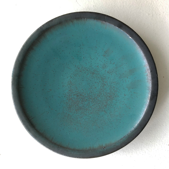 青釉リム中皿 1枚目の画像
