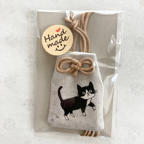 お守り袋 ミニサイズ 首かけタイプ♡ふんわり裏地付き 送料無料 ポーチ