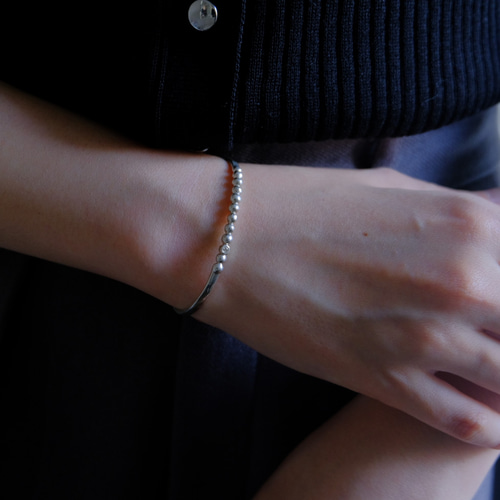 Diamond Tenging bangle bracelet ダイヤモンドつぶつぶバングル