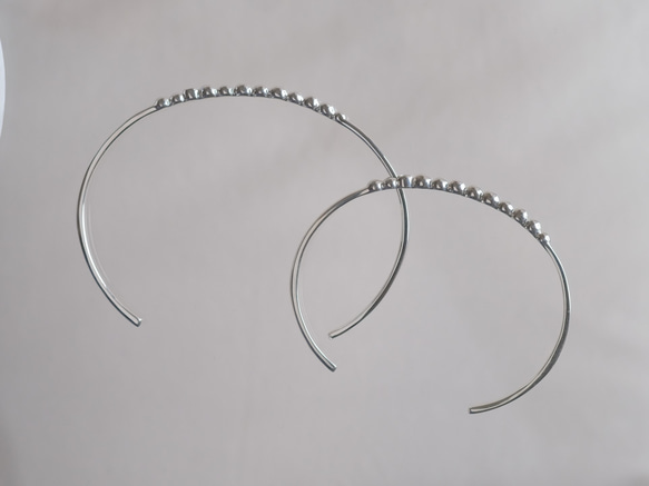 Diamond Tenging bangle bracelet ダイヤモンドつぶつぶバングル　silver925　シルバ 3枚目の画像