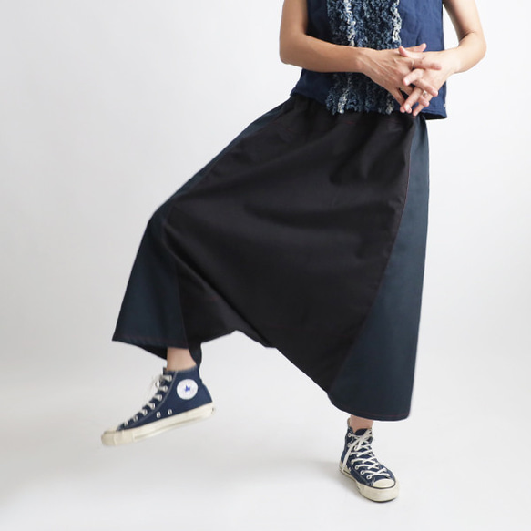 CRESCENT DUO ステッチ サルエルパンツ M 6214 CRESCENT DUO ステッチ サルエルパンツ M 6214（CRESCENT DUO
