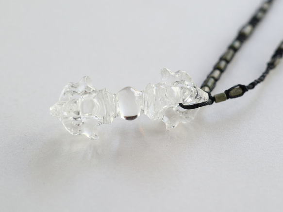 ヒマラヤ水晶五鈷杵（バジュラ）のネックレス 【公式通販】