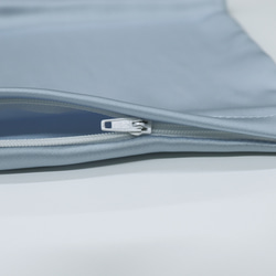【LT BLUE】トリアセテート ソアロン™ピローケース(枕カバー)　シルキーサテン 2枚目の画像