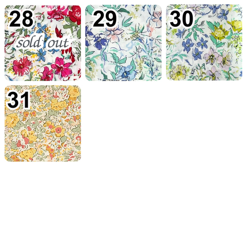 サイズ・柄が選べる♡ラミネートフラットポーチ【16cmファスナーM