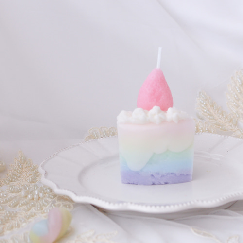 なないろショートケーキキャンドル キャンドル・キャンドル