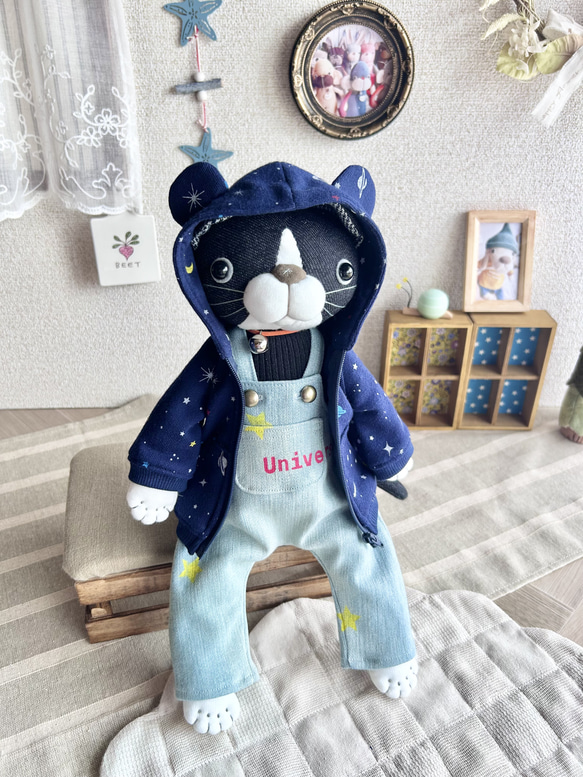 【 全部 選べるねこちゃん スター☆セット❗️】靴下ぬいぐるみ 1枚目の画像