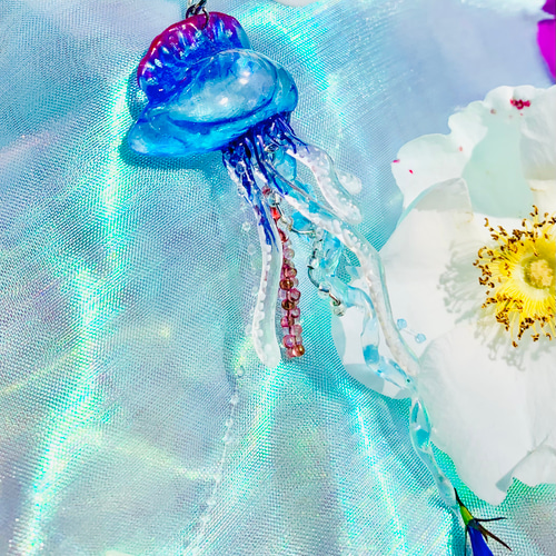 【りあたそ】クラゲピアス クラゲ ピアス - メルカリ