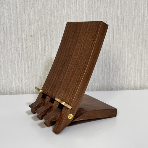 【人気品】a_stand_www ウォールナット 天然無垢材 ウォールナット 腕時計スタンド ウォッチスタンド