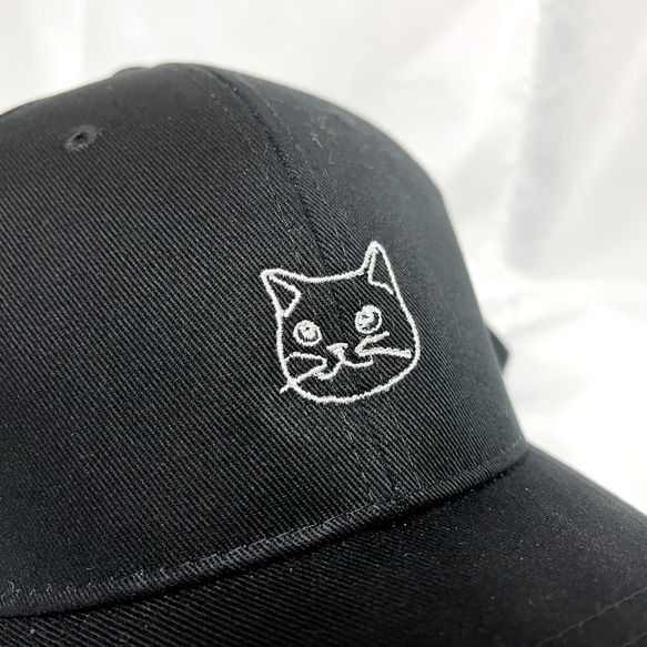 【1200円OFF/限定2名様】猫ちゃんのコットンキャップ・真鍮ネックレス〈プレゼントにもおすすめ〉 12枚目の画像