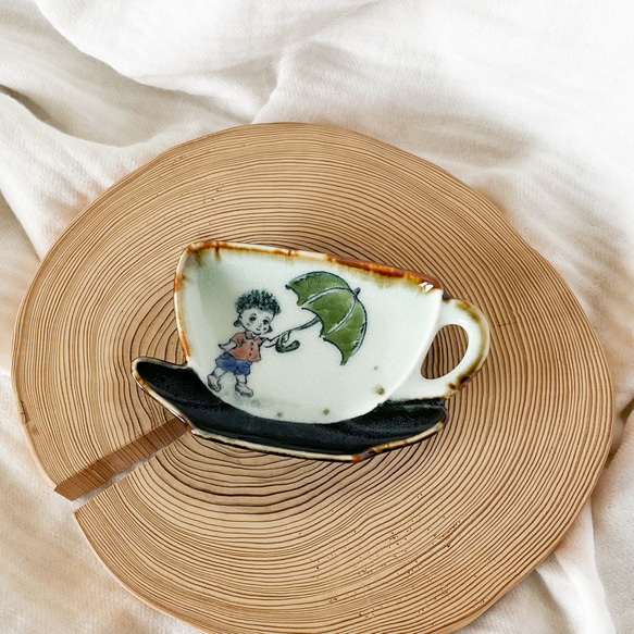 cup & saucer.     chibikuro Sanbo 14枚目の画像