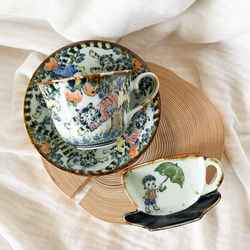 cup & saucer.     chibikuro Sanbo 1枚目の画像