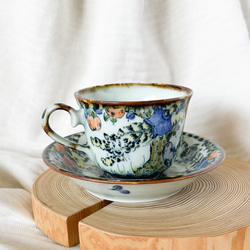 cup & saucer.     chibikuro Sanbo 4枚目の画像