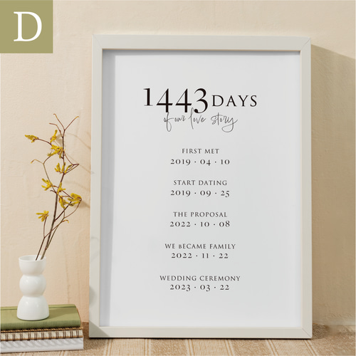 A4]LOVE STORYボード ウェルカムスペース 4種類から選べます