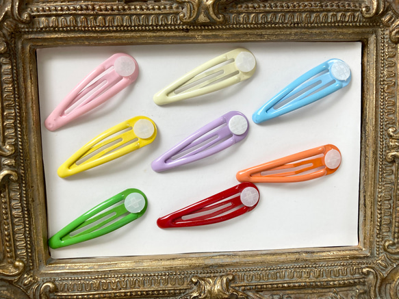 Amazon.co.jp: KUKU工房 パッチンピン ヘアクリップ 30個セット