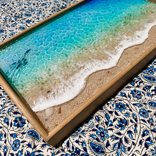 『海テーブル』♯折り畳みテーブル♯メインテーブル♯海♯テーブル PRODUCTS | ZANE ARTS
