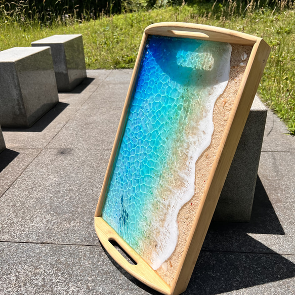 ハンドメイド　オーダー受付ページ　　♡海辺のピクニック　パネル♡ ハンドメイドオーダー受付ページ♡海辺のピクニックパネル♡