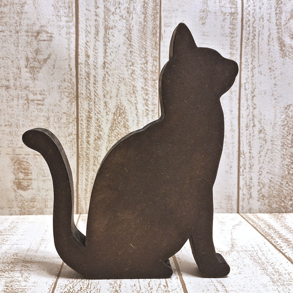 客製化 ☆ 木製 ☆ 貓和字母雕像 ☆ 寵物生日 ☆ 動物、顏色等可以訂購 第5張的照片