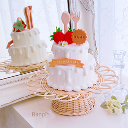 クレイケーキ*クレイクリームケーキ*ハートドリップ その他インテリア