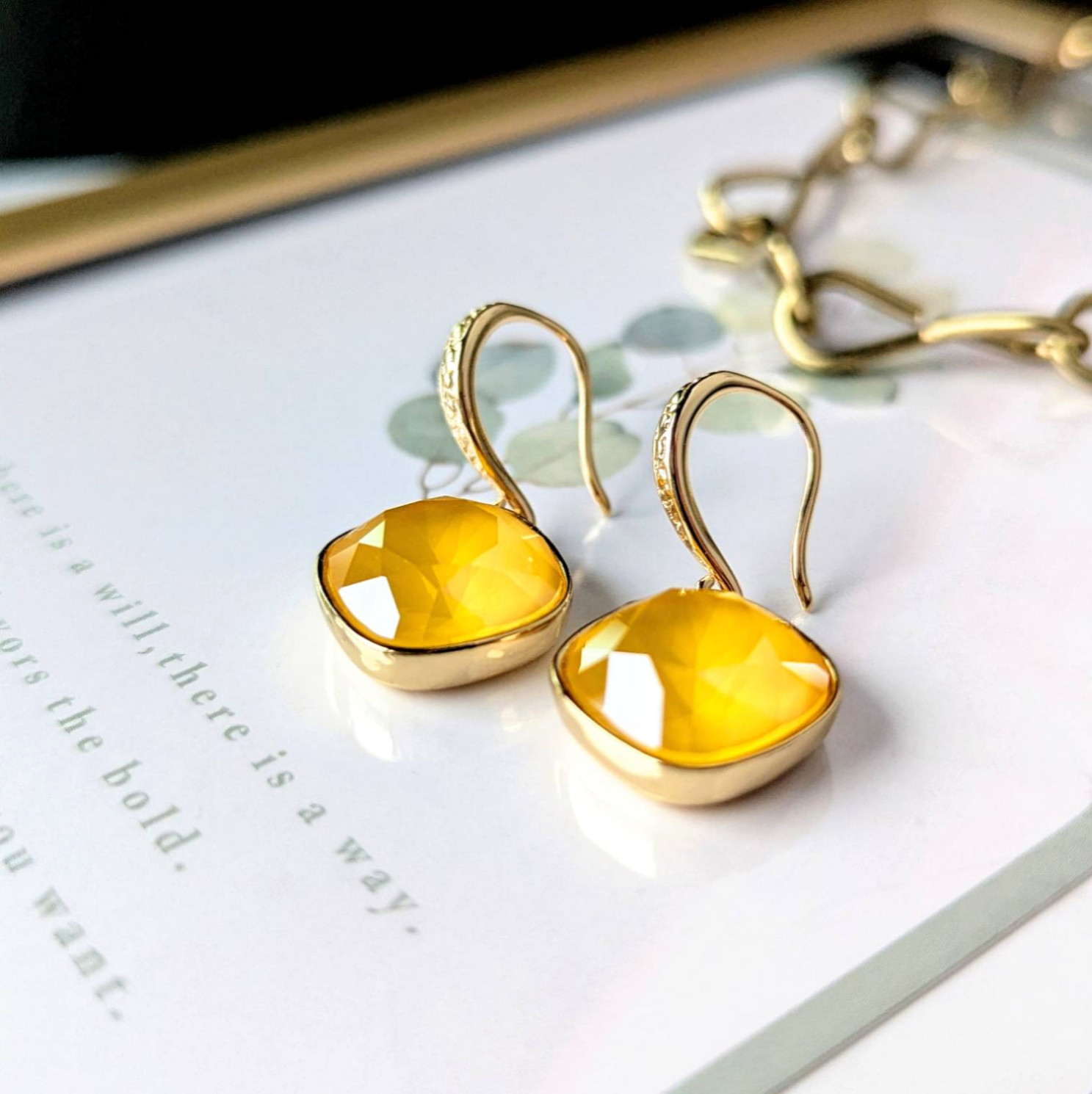 春色復刻◆限定数◆鮮やかハニーバターイエローピアスorイヤリング/14kgf サージカルステンレスSUS316Lミモザ