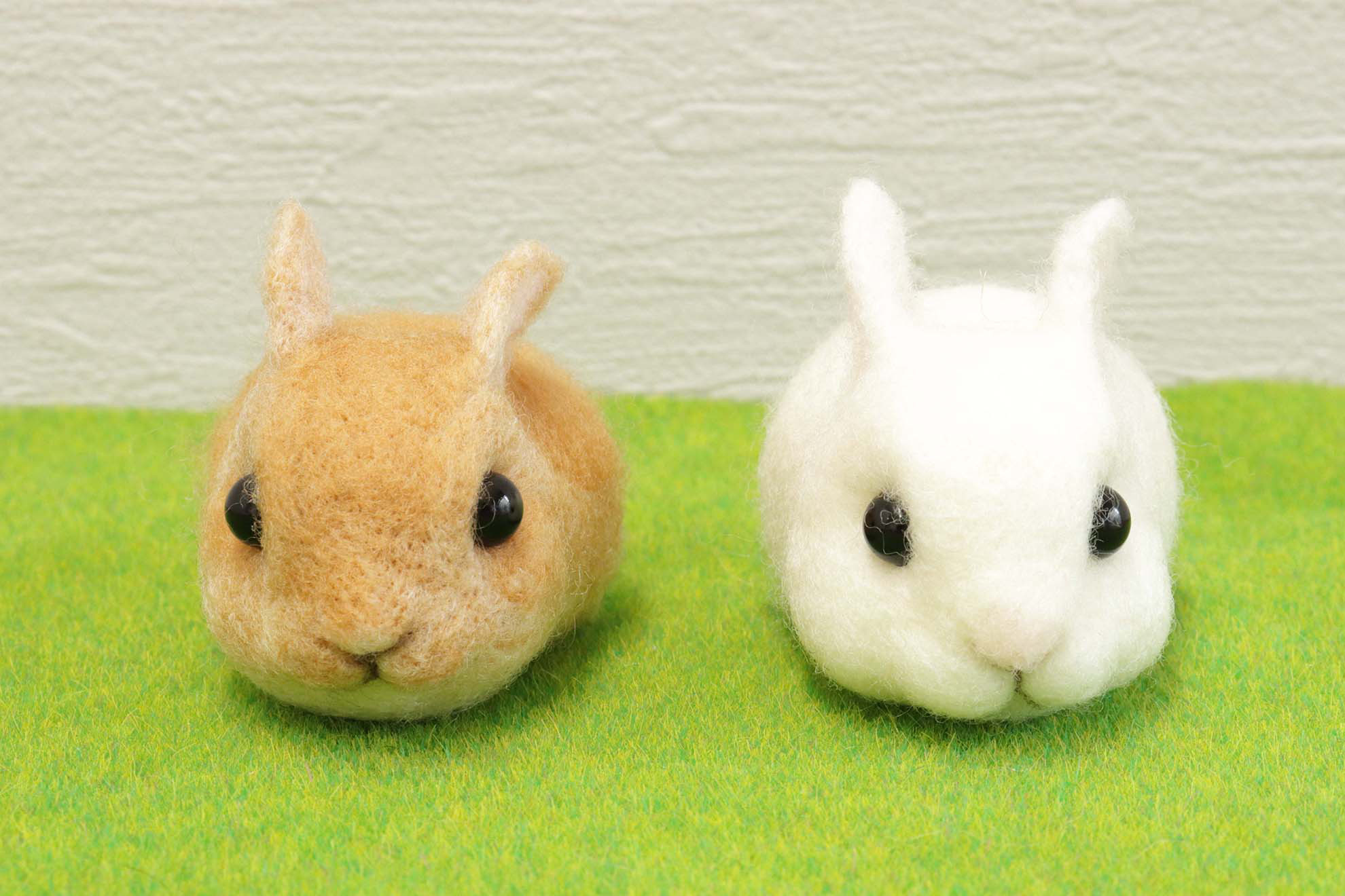 ウエノミホコ 有名作家 うさぎ 羊毛フェルト ピュアニーモ うさぎ