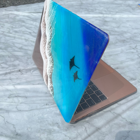 再販！オーダー　海のMacBook Airカバー　13インチ　サイズカラー変更可能　apple  ノートパソコンカバー 7枚目の画像