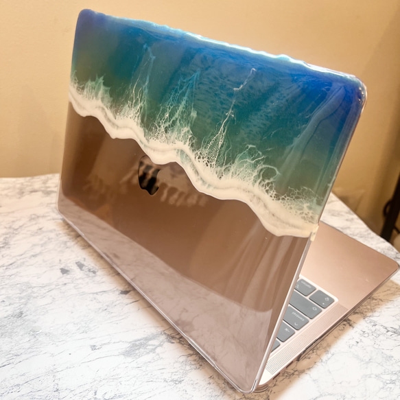 再販！オーダー　海のMacBook Airカバー　13インチ　サイズカラー変更可能　apple  ノートパソコンカバー 3枚目の画像