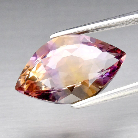 アメトリンルース宝石質、加熱無し