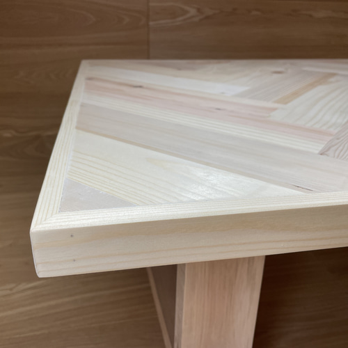 ヘリンボーン　天板　ハンドメイド　テーブル ヘリンボーン テーブル 天板 ハンドメイド