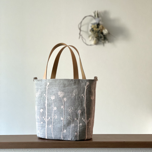 オーダーハンドメイドミナペルホネンchoucho ＋ nopparaバック