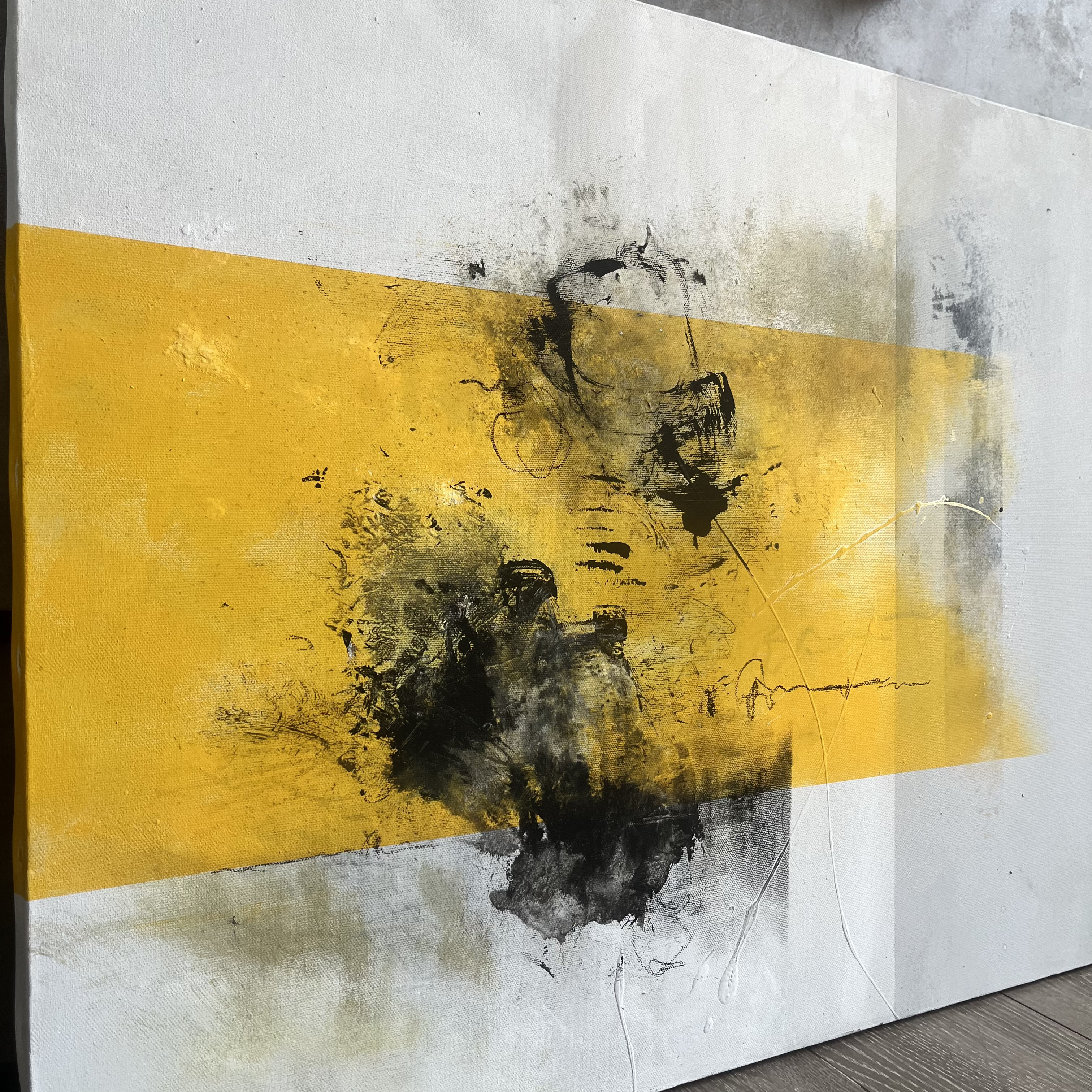 現代アート 65×53㎝ 大きめ モダン 絵画 原画 抽象画 アート