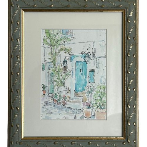 スペイン✴︎フリヒリアナ /絵画 原画 送料無料 絵画 ココさぶろ