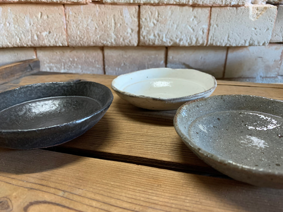 荒土リム3色豆皿 3枚目の画像