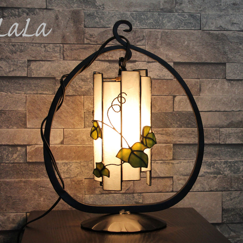 蔦ランプ【オリジナルステンドグラス】 スタンドライト