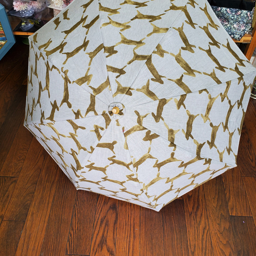 ミナペルホネンハンドメイドUVカット折り畳み日傘 ミナペルホネンハンドメイドUVカット折り畳み日傘