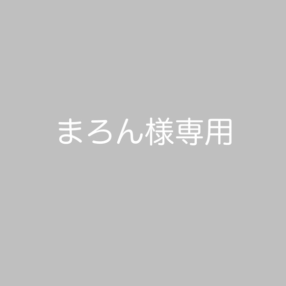 まろん様専用ページ 1枚目の画像