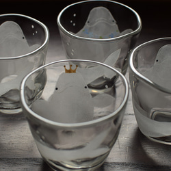 シロイルカのグラス（レイ） 12枚目の画像