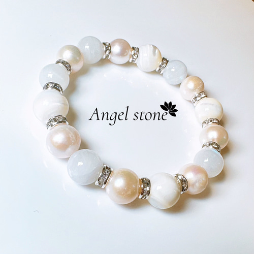 美と内面を輝かせる女性のお守り】6月誕生石 淡水パール ムーン