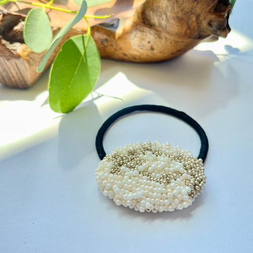 レビュー高評価アイテム特集｜ファッション通販 bubbleシリーズ/ビーズ刺繍ヘアゴム/ヘアアクセサリー ヘアゴム ヘアゴム