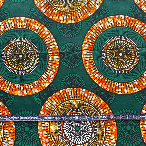 ハギレセット＊4枚組  生地  アフリカ布 アフリカン 小物作り ハンドメイド 手作り 手芸用品 布 4枚目の画像