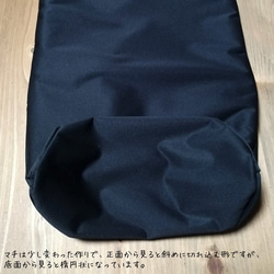 サービス品【防水生地のロールバッグ】巾着にかわる新しいカタチ……*体操服*プールに*レインコート*スポーツジムに*温泉に 8枚目の画像