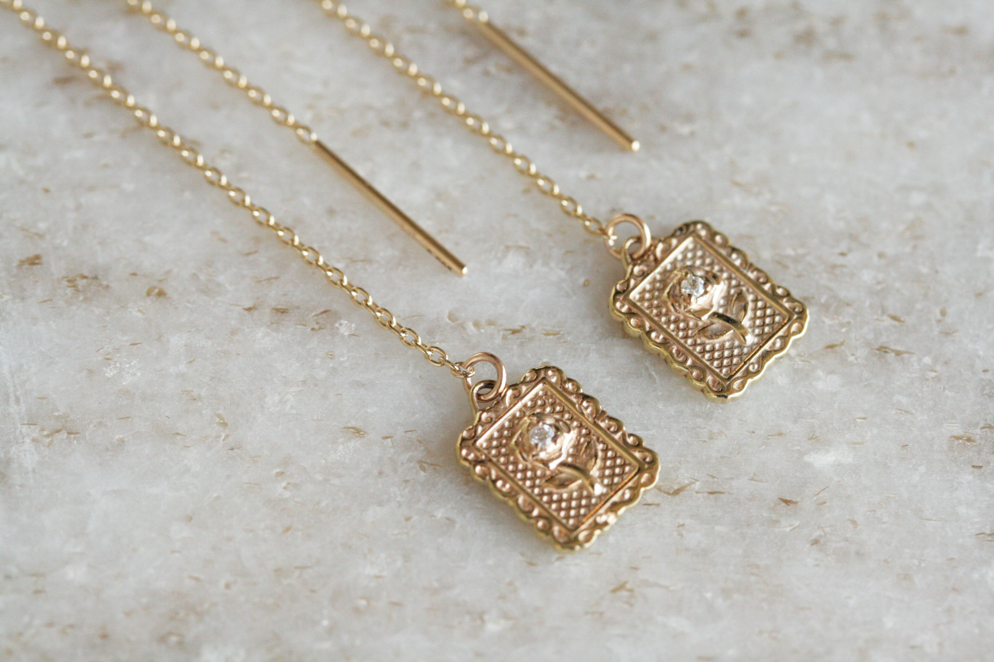 【一点物】Rose アメリカンピアス