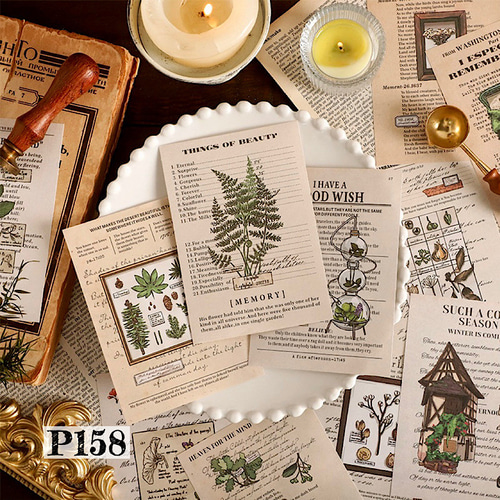 コラージュ素材紙もの素材紙【1617】 コラージュ素材 紙もの 素材紙