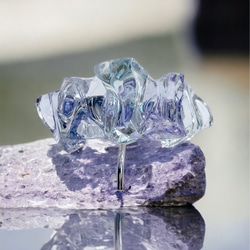 ブルーのみ！ヴィトライユ風ポニーフック⋆*✩ライトパープル