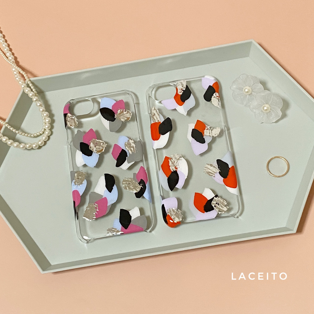 【creema限定】iPhoneケース「ave」2点セット【夏の福袋】 4,680円